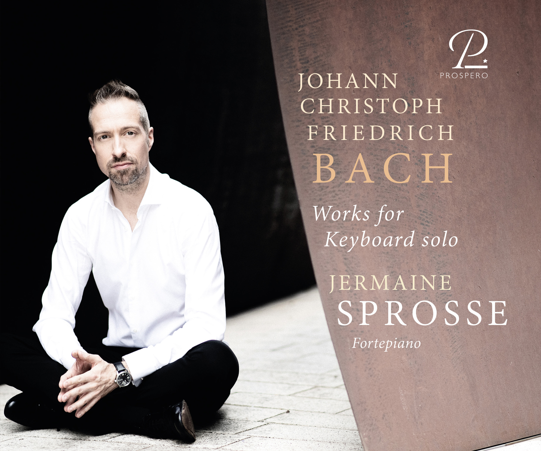 Jermaine Sprosse plays JCF Bach - Digipack Front