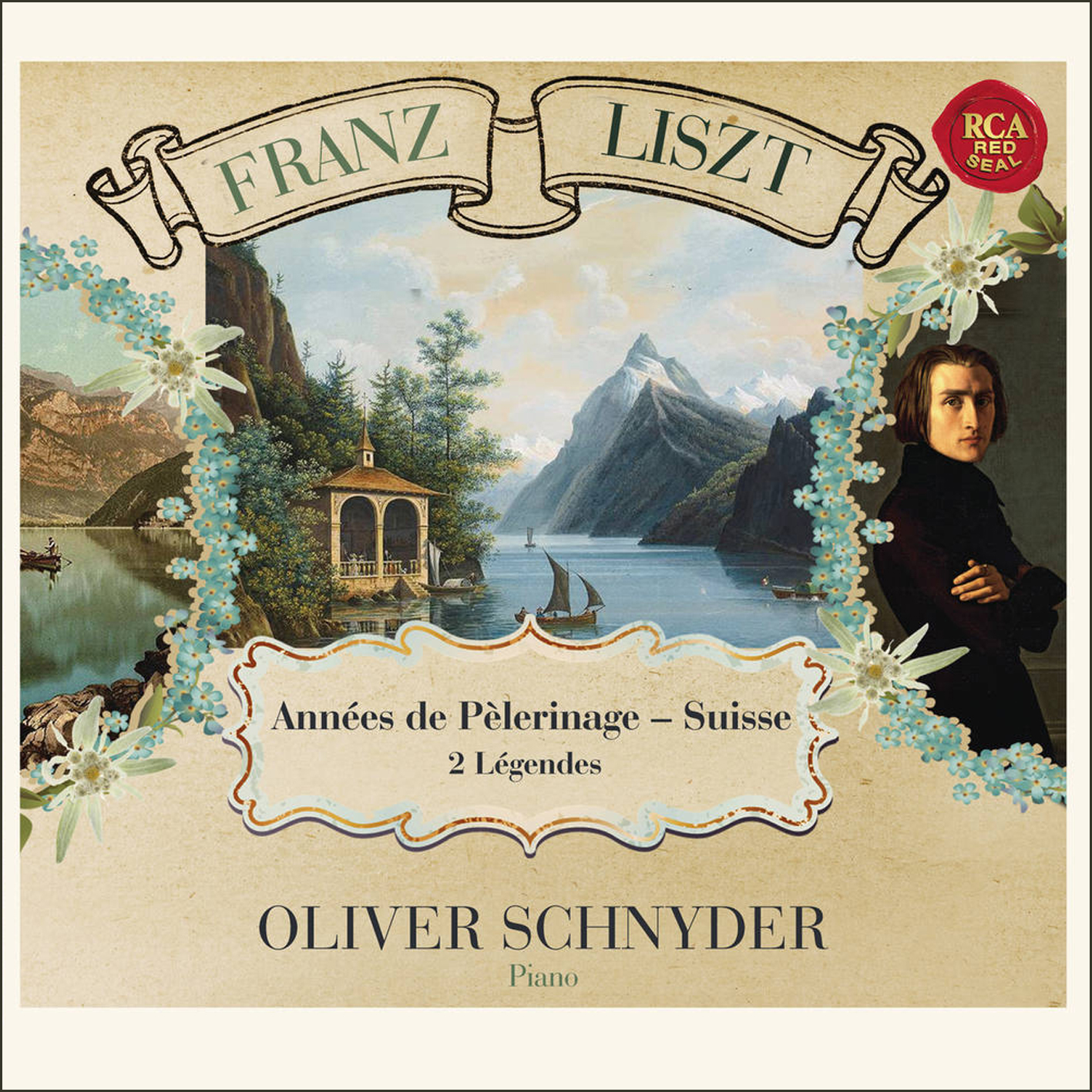 Cover Oliver Schnyder Liszt