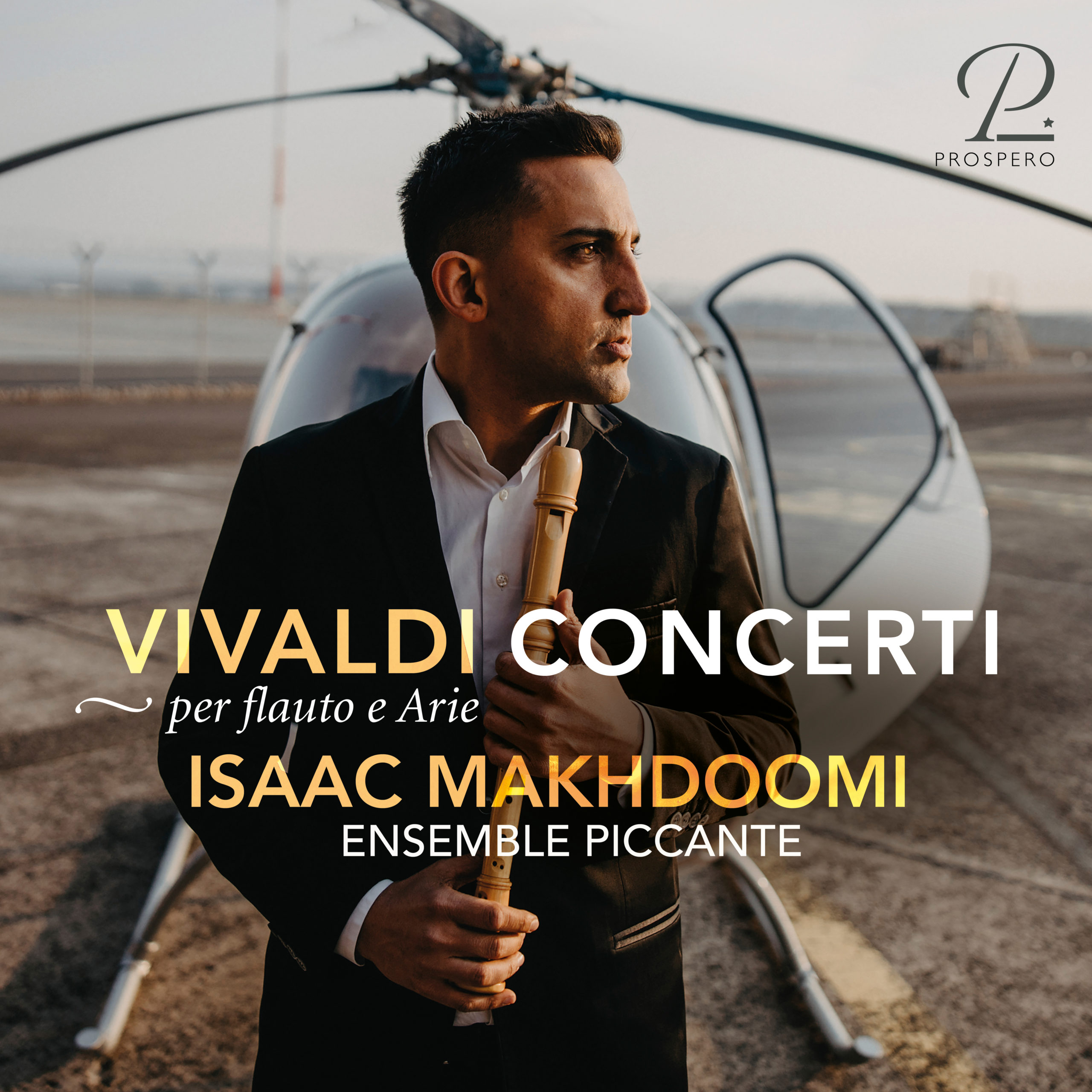 Isaac Makhdoomi - Vivaldi Concerti: Digibook Front