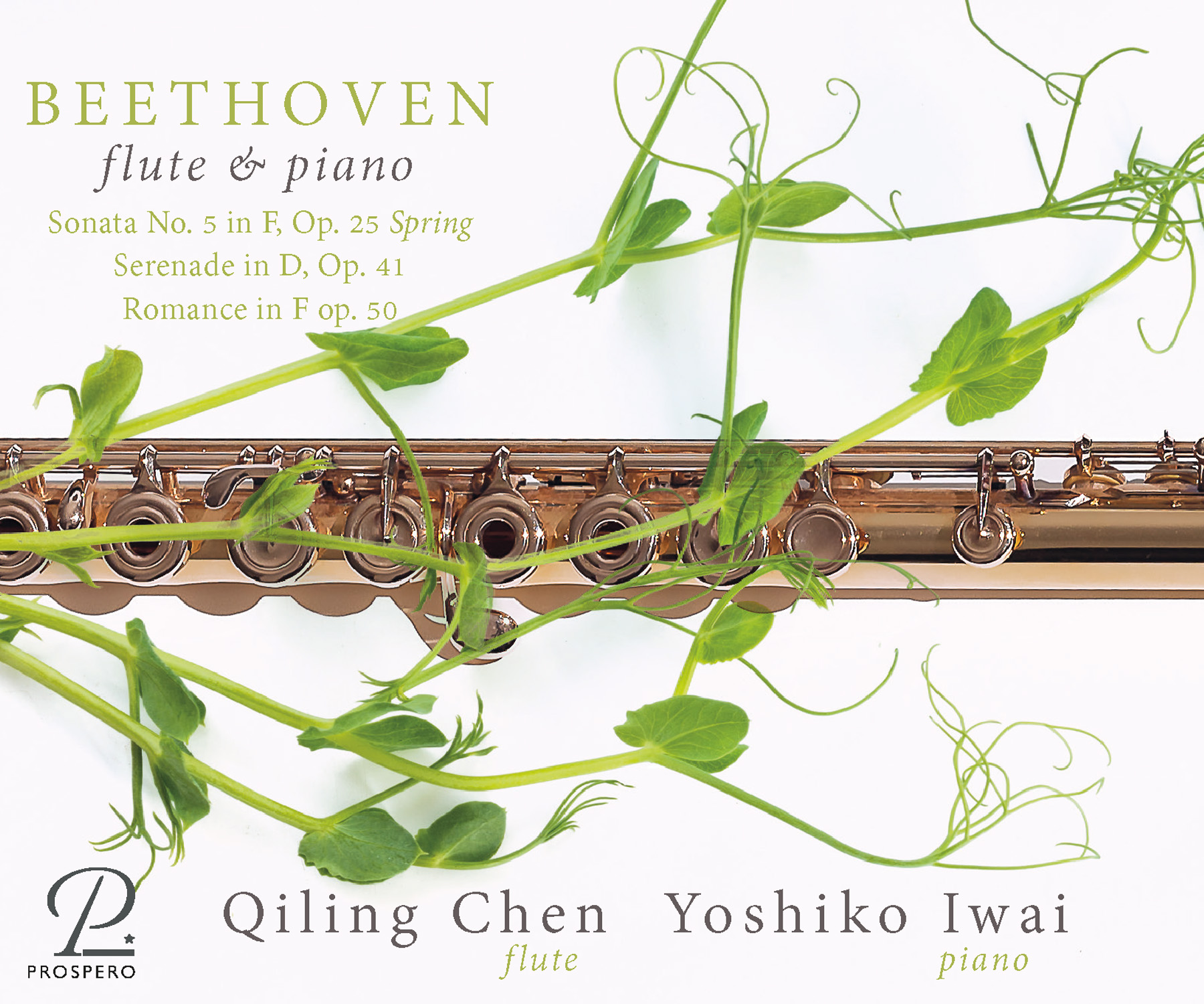 Beethoven for Flute and Piano - Front Cover
